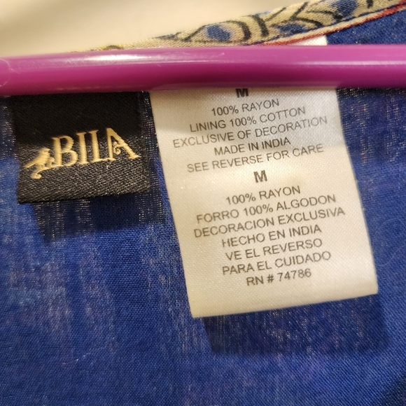 BILA Women's Spring Ruffled Sleeveless Maxi dress size M - Picture 2 of 10